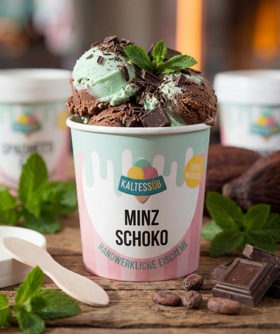 Minz Schoko – <br>Karton (24 × 125ml)